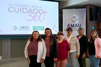 BARRA DO RIO AZUL PRESENTE NO ENCONTRO ALUSIVO AO OUTUBRO ROSA