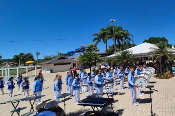 Banda Municipal de Barra do Rio Azul participa de encontro de bandas em Machadinho