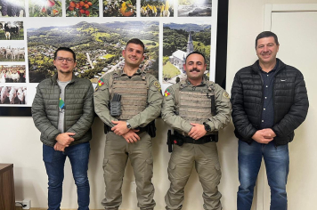 BARRA DO RIO AZUL TEM NOVO COMANDANTE  DA BRIGADA MILITAR