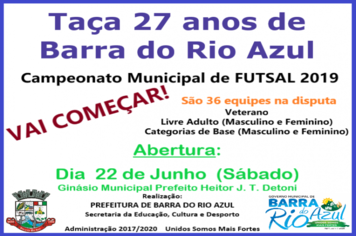 Campeonato de Futsal 2019