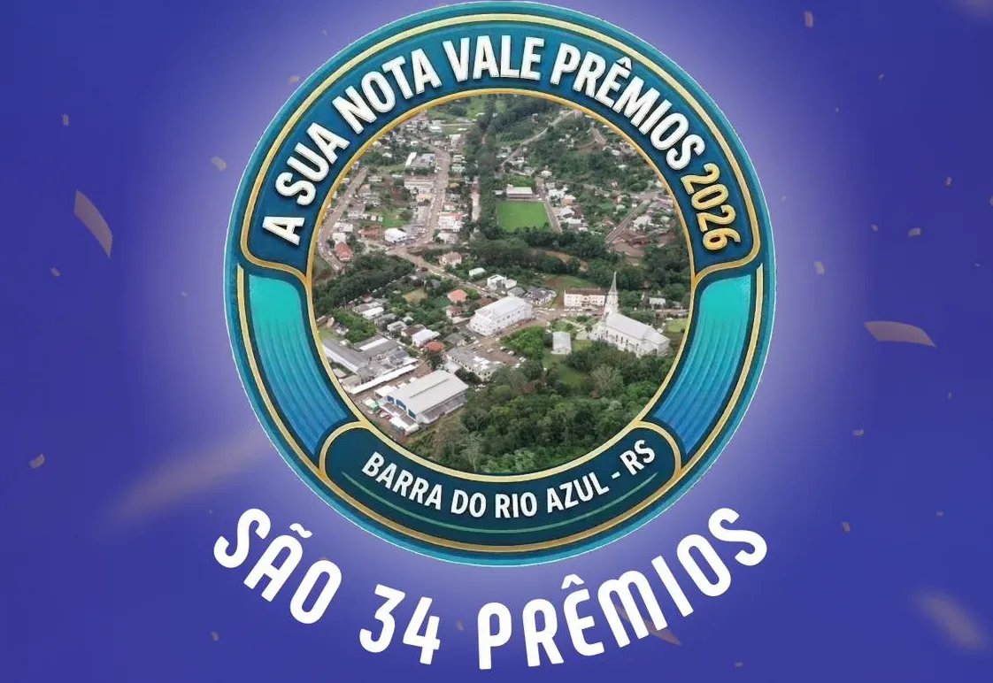 A SUA NOTA VALE PRÊMIOS 2026
